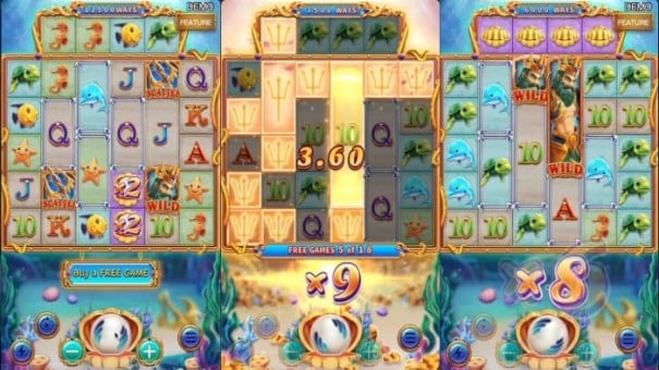 Screen ng Laro ng Grand Blue Slot